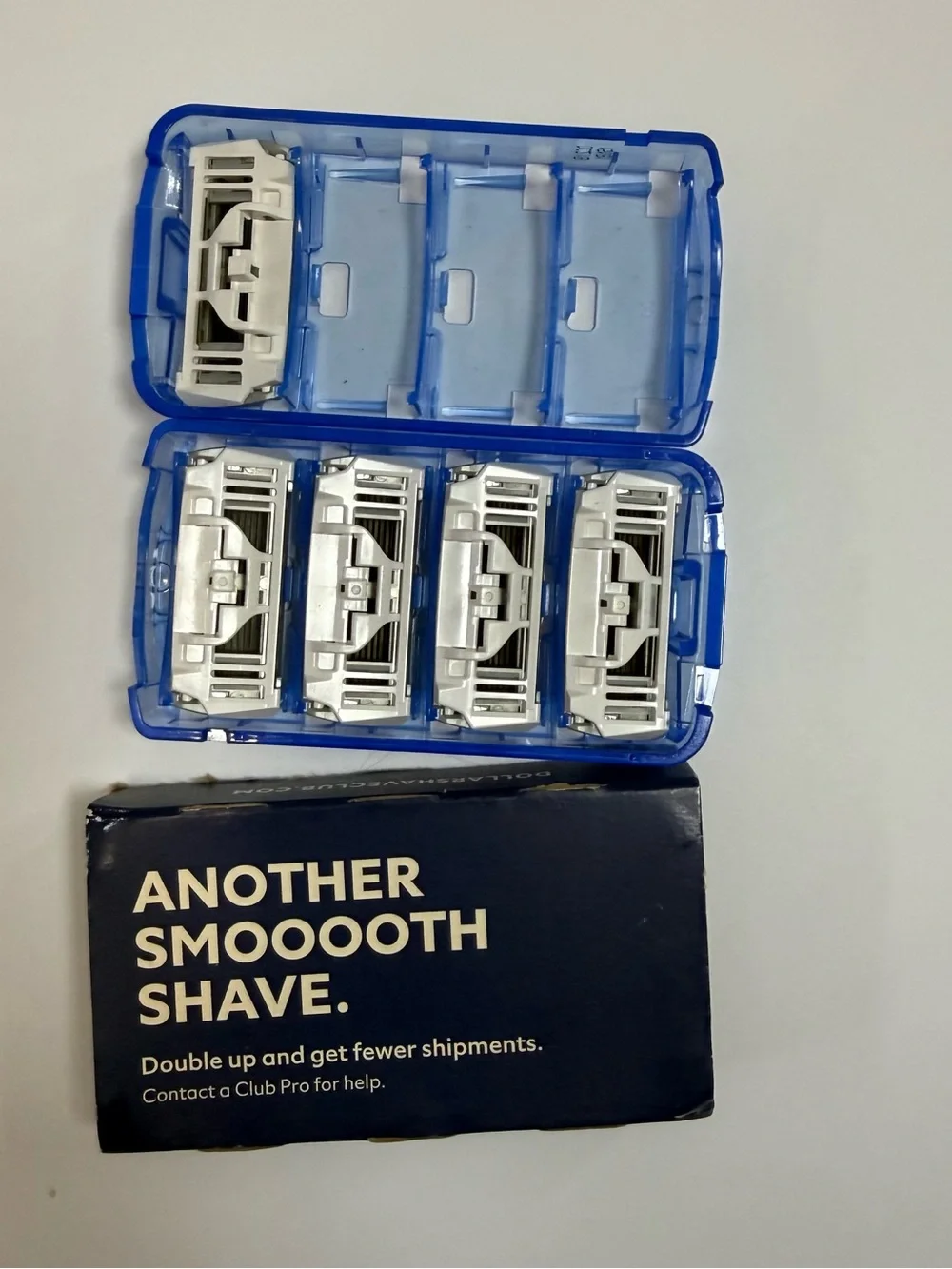 Dollar Shave Club Razors Heritage Executive 6 Blade razors 5 count replacements